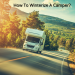 How to Winterize a Camper